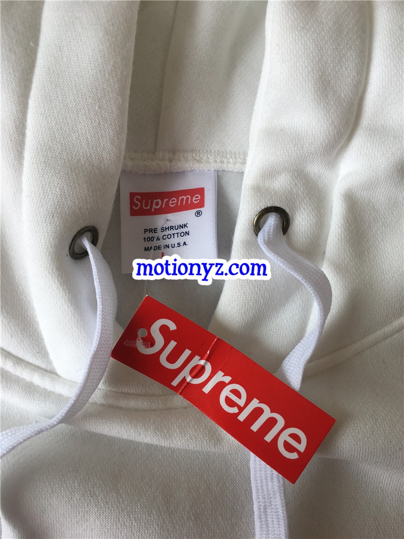 Supreme SUP BOX LOGO hoodie White